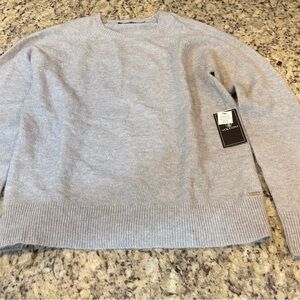 Volcom Light Gray Women's Crewneck Sweater